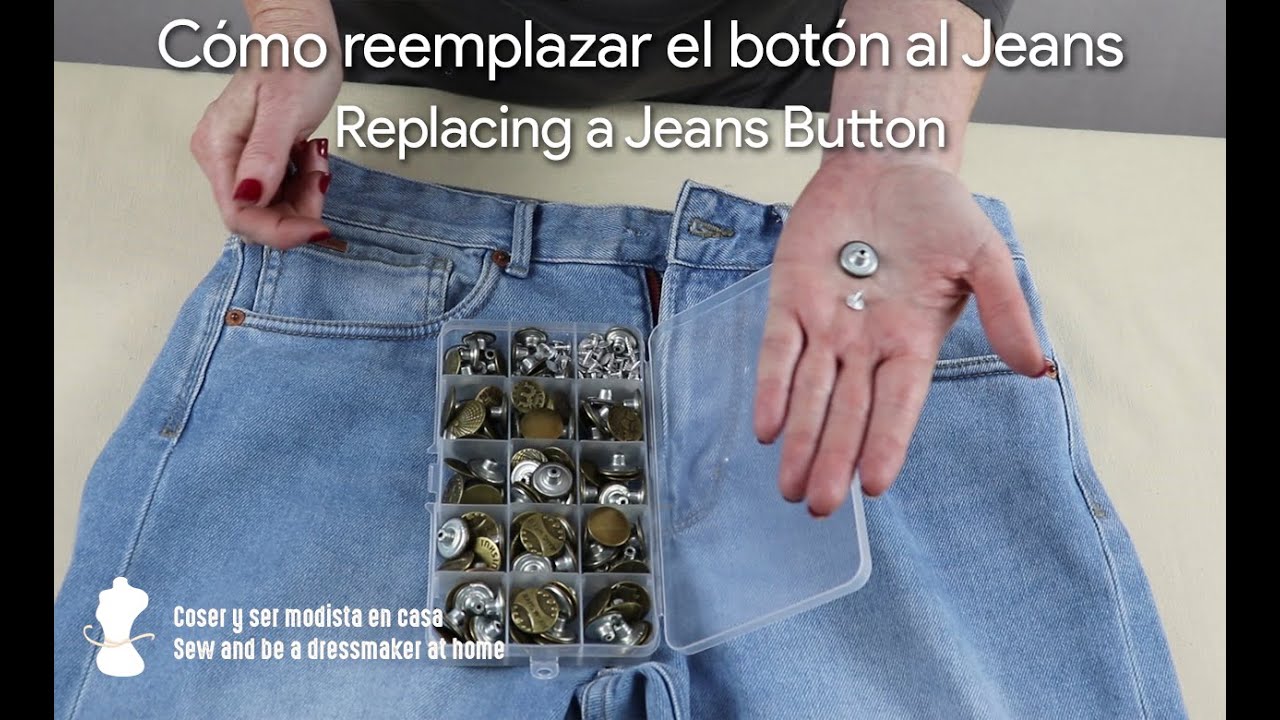 Cómo reemplazar el botón al Jeans