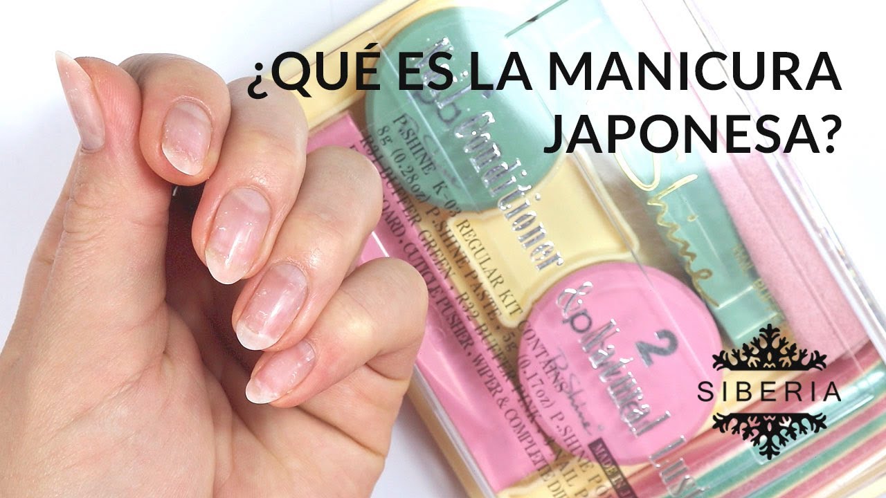 CÓMO se hace la MANICURA JAPONESA 💅 | DESCUBRE este TIPO de MANICURA