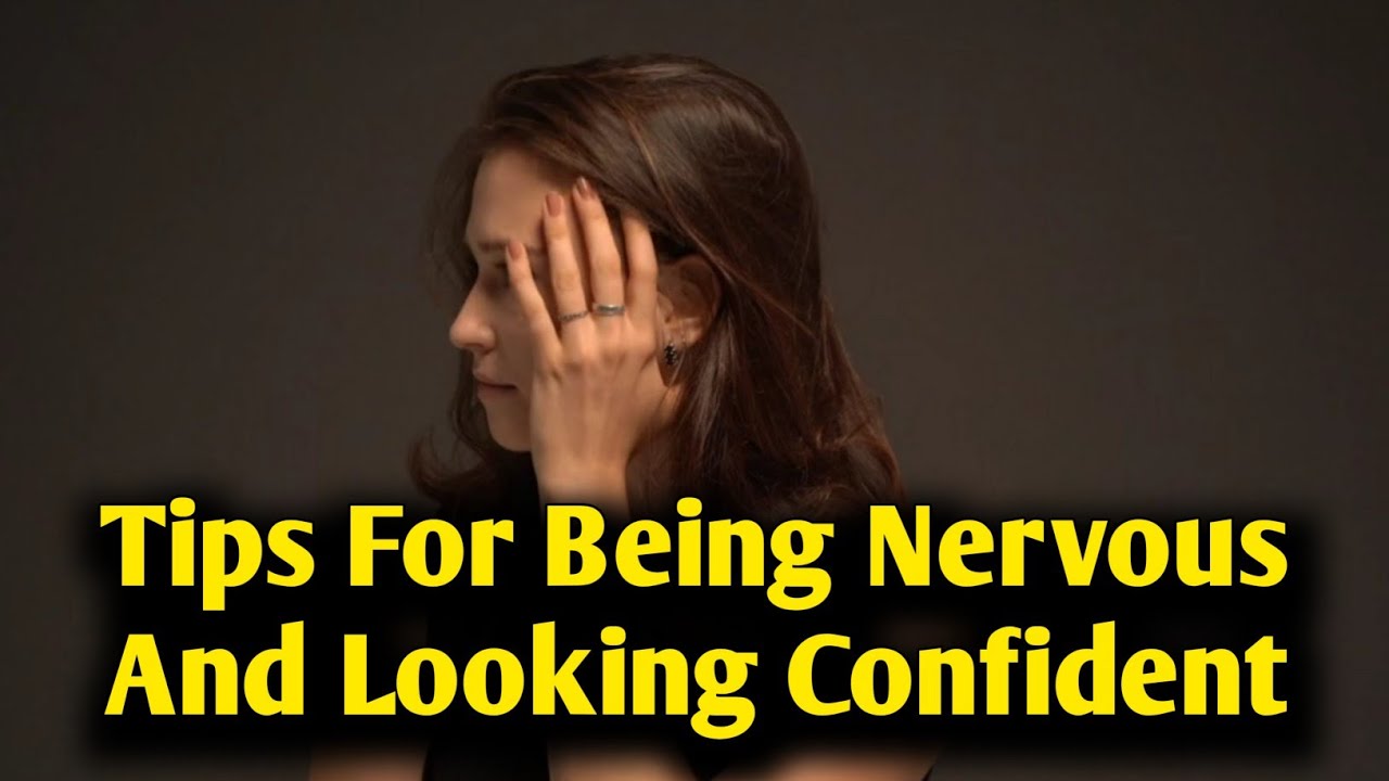 Conseils pour être nerveux et avoir l'air confiant || Anxiété de parler en public