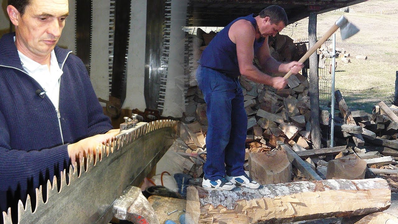 Coupeurs de bois. Techniques traditionnelles de coupe et de transformation du bois | documentaire
