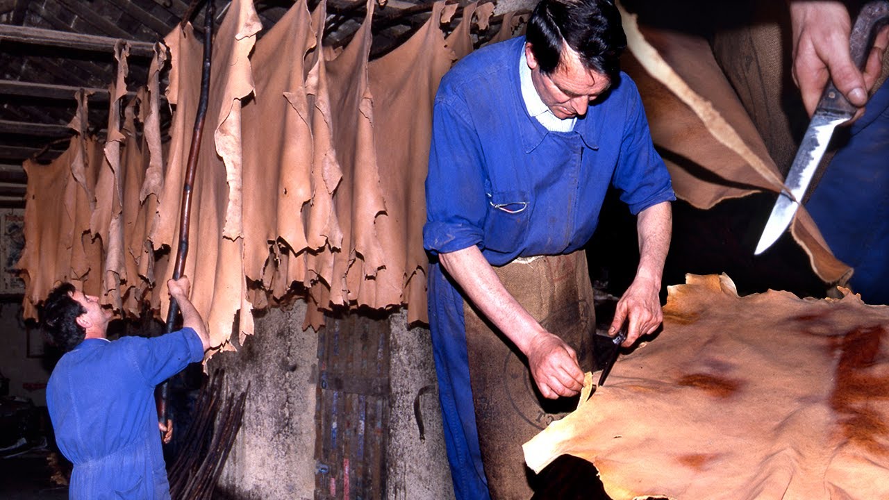 CUERO artesanal. Curtido y transformación de la piel de animales en