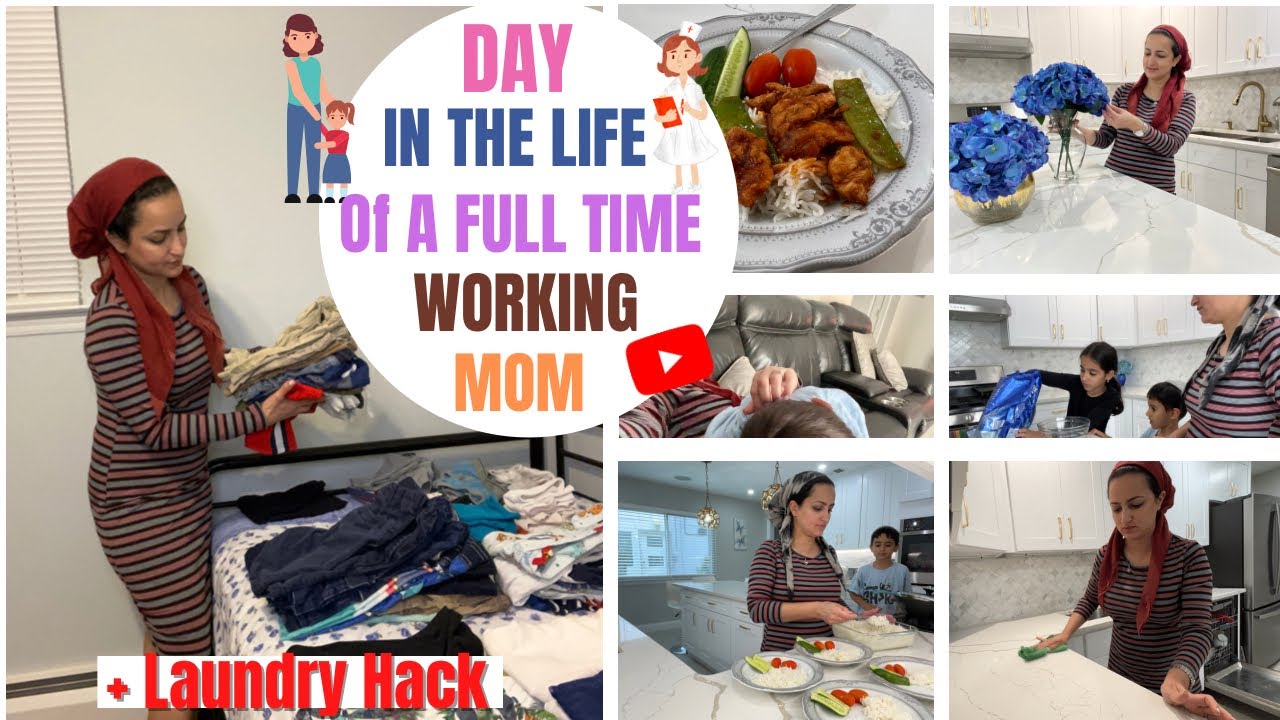 Day In The Life Of A Full Time Working Mommy, Nurse \u0026 YouTuber | Orthodox Jewish | Routine
