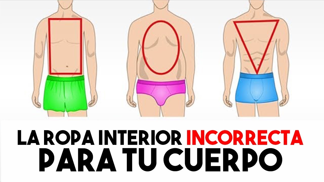 ¡DEJA De Usar La Ropa Interior Incorrecta! | Los Calzones Adecuados Para Tu Tipo De Cuerpo