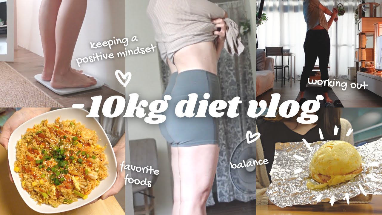Diet vlog 08 | the best way to lose weight: having a positive mindset