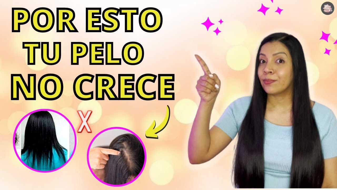 😱ERRORES que detienen el CRECIMIENTO de tu CABELLO 👉POR ESTO SE TE ESTANCA EL PELO🥵