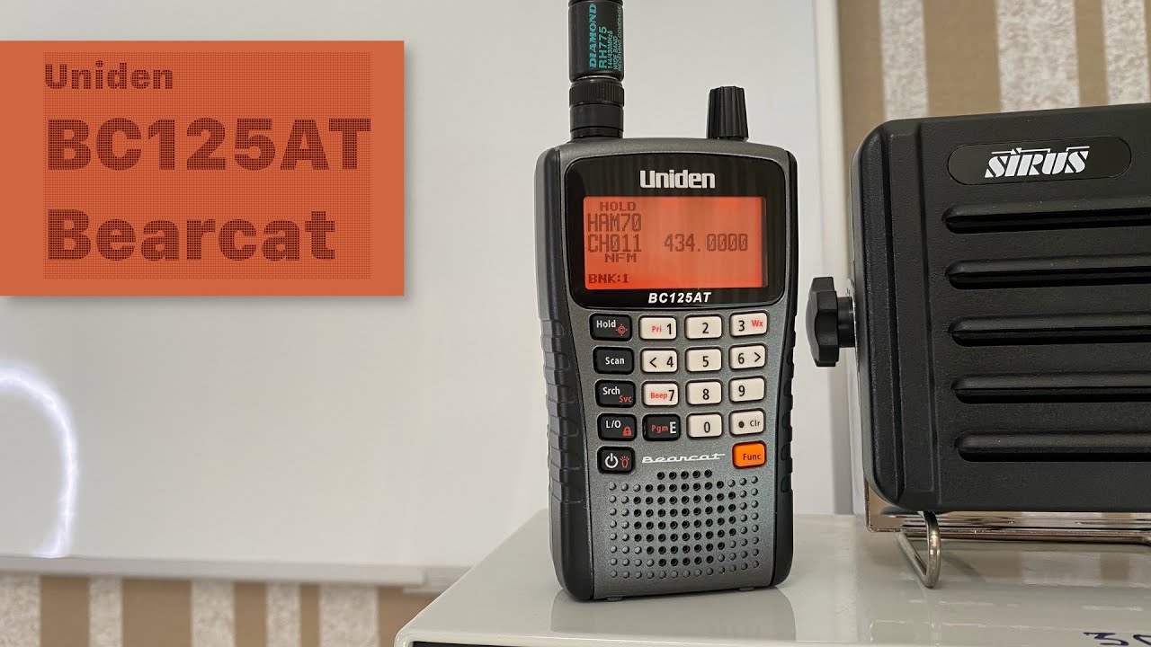 Escáner de radio Uniden BC125AT Bearcat. Gran revisión 【 2023 】 Mr Trucos