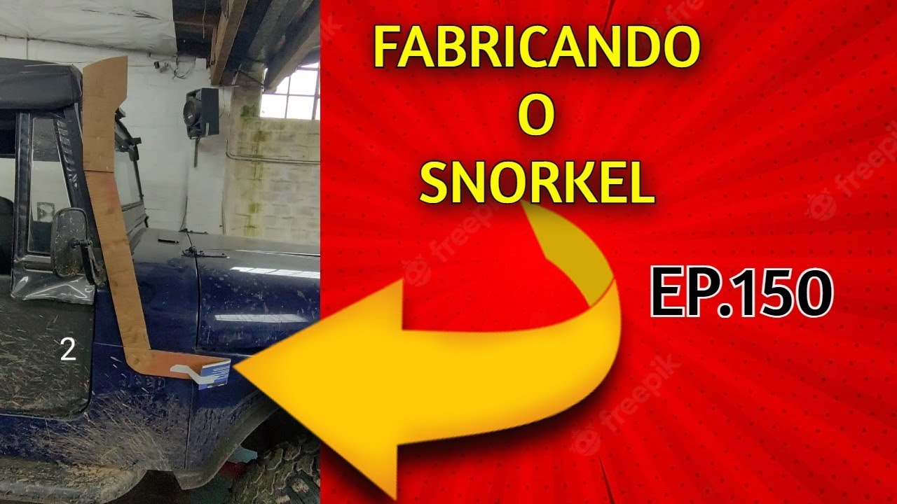 FABRICANDO SNORKEL TOP DO ZERO PARA O JEEP WILLYS - EP.150