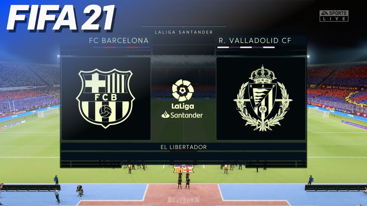 FIFA 21 - FC Barcelona vs. Real Valladolid | PS5
