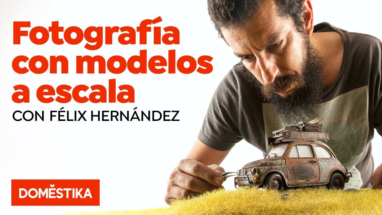Fotografía creativa en estudio con modelos a escala | Curso online de Félix Hernández