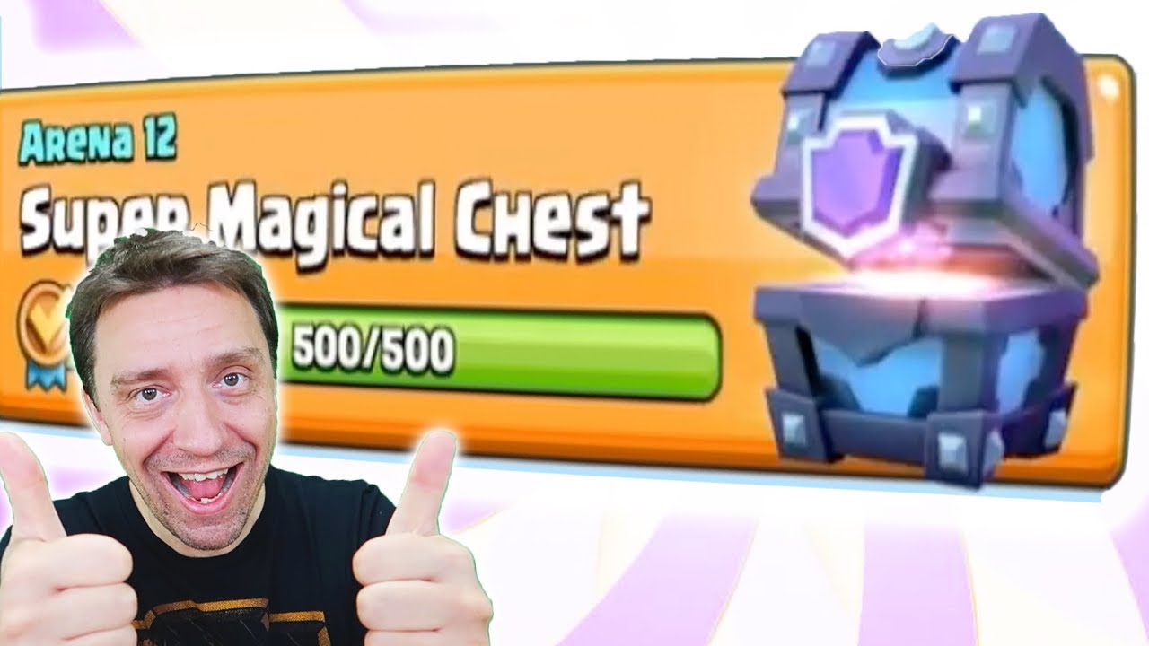 FREE SUPER MAGICAL CHEST OPENING (SMC) for CLASH ROYALE LEGENDARY CARDS!