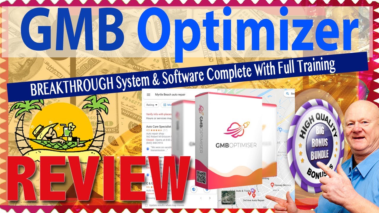 GMB Optimizer Review avec ma personnalisation ici pour vous aider à réussir les bonus