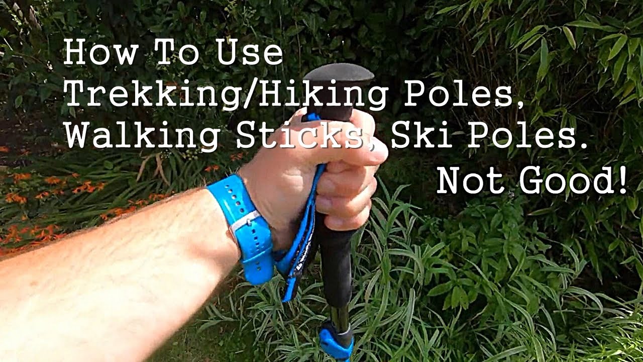 How To Use Trekking Poles, Hiking Sticks. Walking Poles. Ski Poles. El Camino de Santiago. 산티아고 순례길