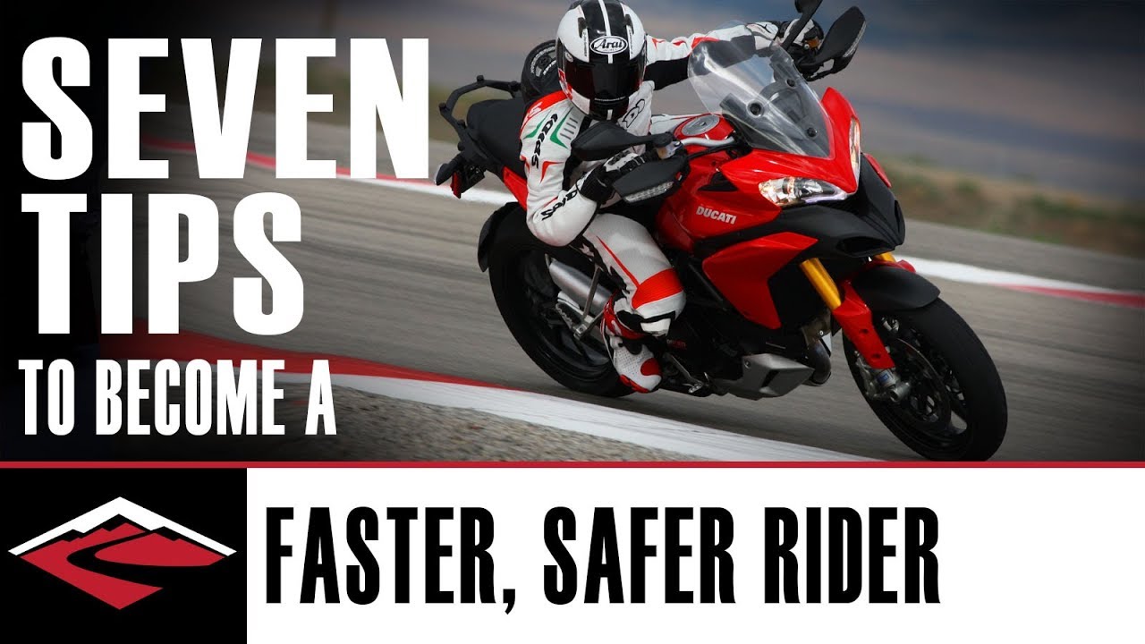 Sept conseils pour devenir un motocycliste meilleur, plus rapide et plus sûr