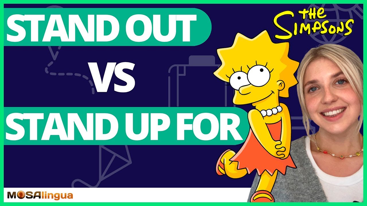 Stand up for VS Stand out Apprendre l'Anglais Avec Des Séries Télé
