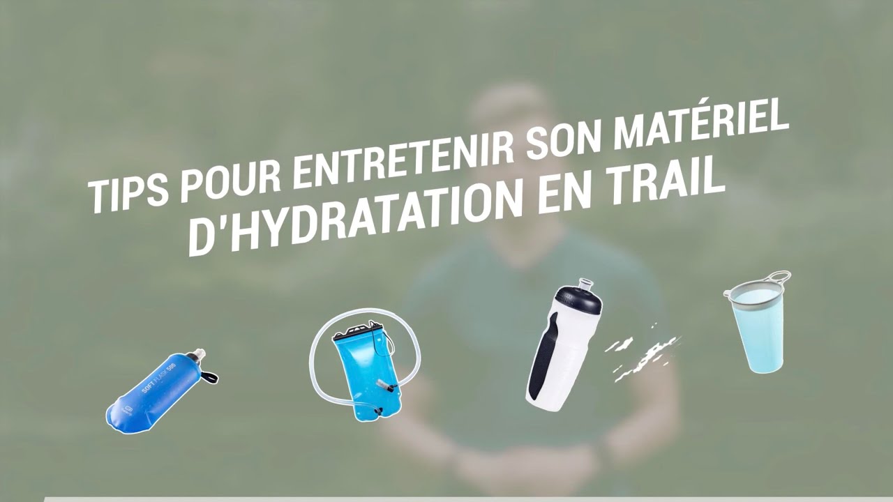 TIPS POUR ENTRETENIR SON MATÉRIEL D'HYDRATATION !