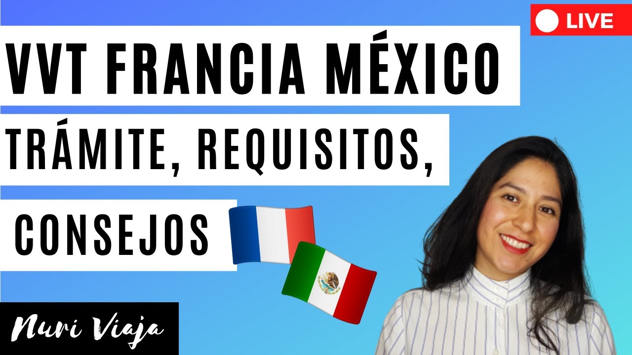 Visa Vacaciones y Trabajo Francia México 2022: requisitos, trámite + tips para obtenerla! 🇫🇷