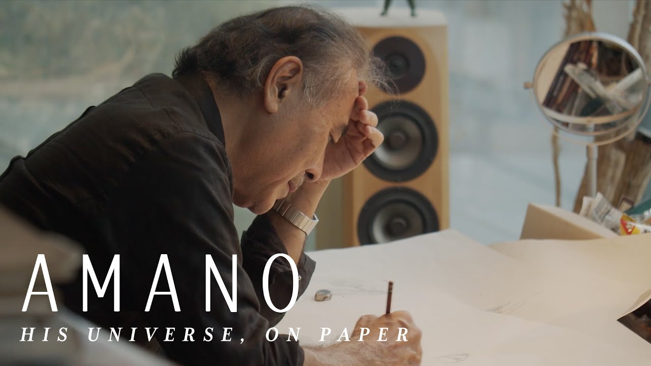 Yoshitaka Amano - his universe, on paper