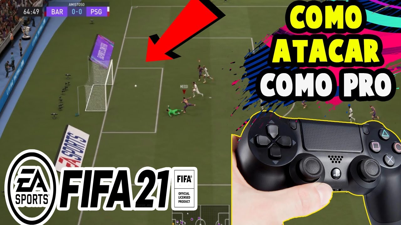 3➕1 TRUCOS de como ATACAR mejor en FIFA 21 en PS4 y PS5 FACIL y RAPIDO