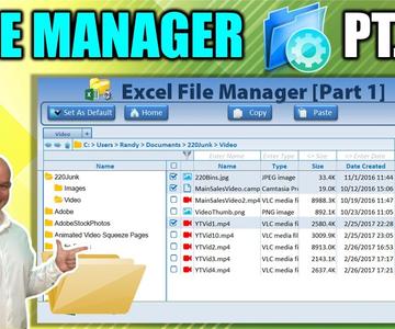 Apprenez à créer ce gestionnaire de fichiers INCROYABLE dans Excel [Partie 1]