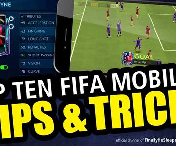 FIFA Mobile - TOP TEN TIPS and TRICKS - Gameplay, Squad building, Events, TotW, Scouting, more