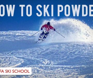 How to Ski Powder, Sofa Ski School