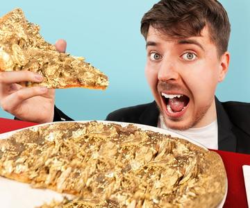 I Ate A $70,000 Golden Pizza