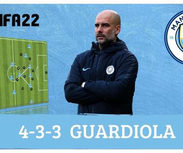 Pep Guardiola 4-3-3 Manchester City FIFA 22 |Tácticas|