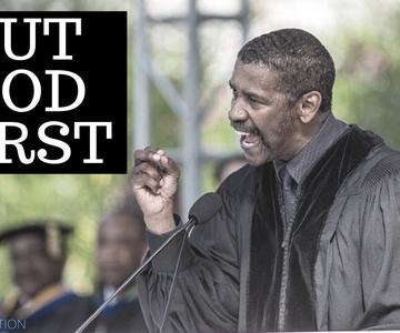 Put God First - Denzel Washington Motivational \u0026 Inspiring Commencement Speech