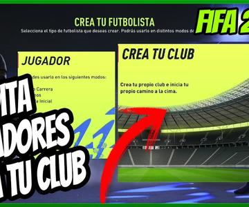 TRUCO ▶️ FIFA 22 ✅ Como JUGAR con mis JUGADORES CREADOS en MODO CARRERA Crea tu CLUB FÁCIL y RÁPIDO🚀