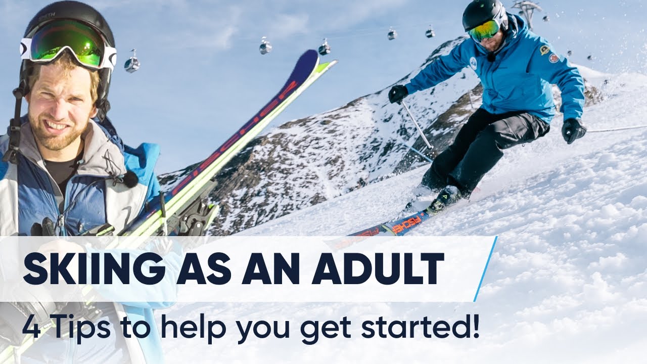 4 CONSEILS FACILES | Comment skier à l'âge adulte