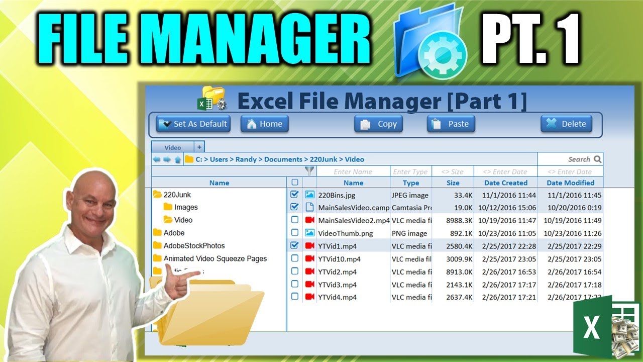Apprenez à créer ce gestionnaire de fichiers INCROYABLE dans Excel [Partie 1]