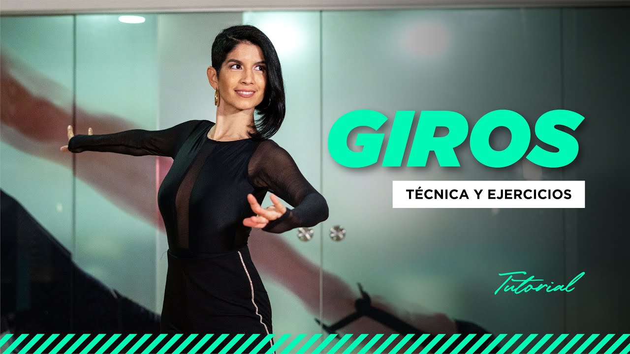APRENDE A GIRAR COMO UNA PROFESIONAL #giros #spintechnique #salsa