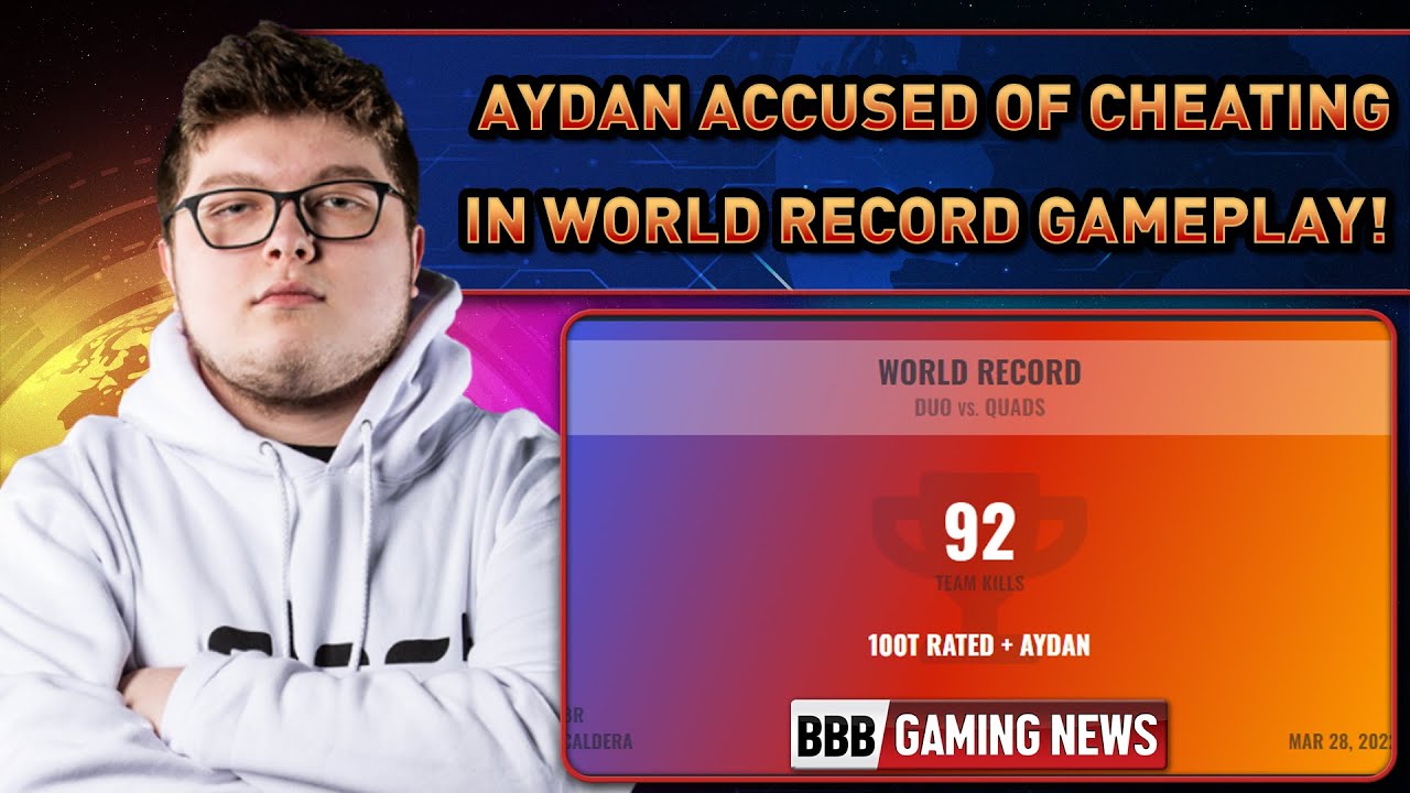 Aydan accused of cheating in world record game play! - BBB Gaming News