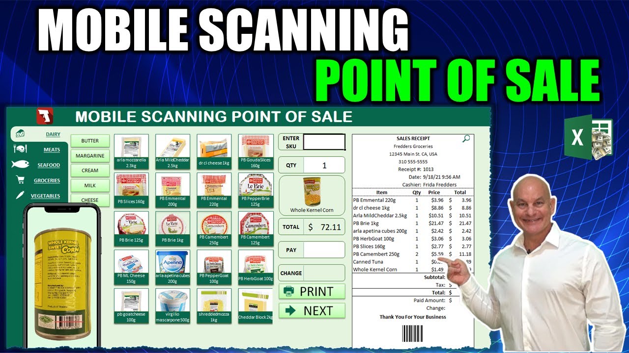 Comment créer une application de point de vente (POS) de lecture de