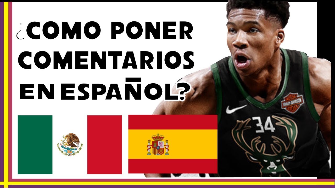 Cómo cambiar comentarios a español en NBA 2K19 - PS4