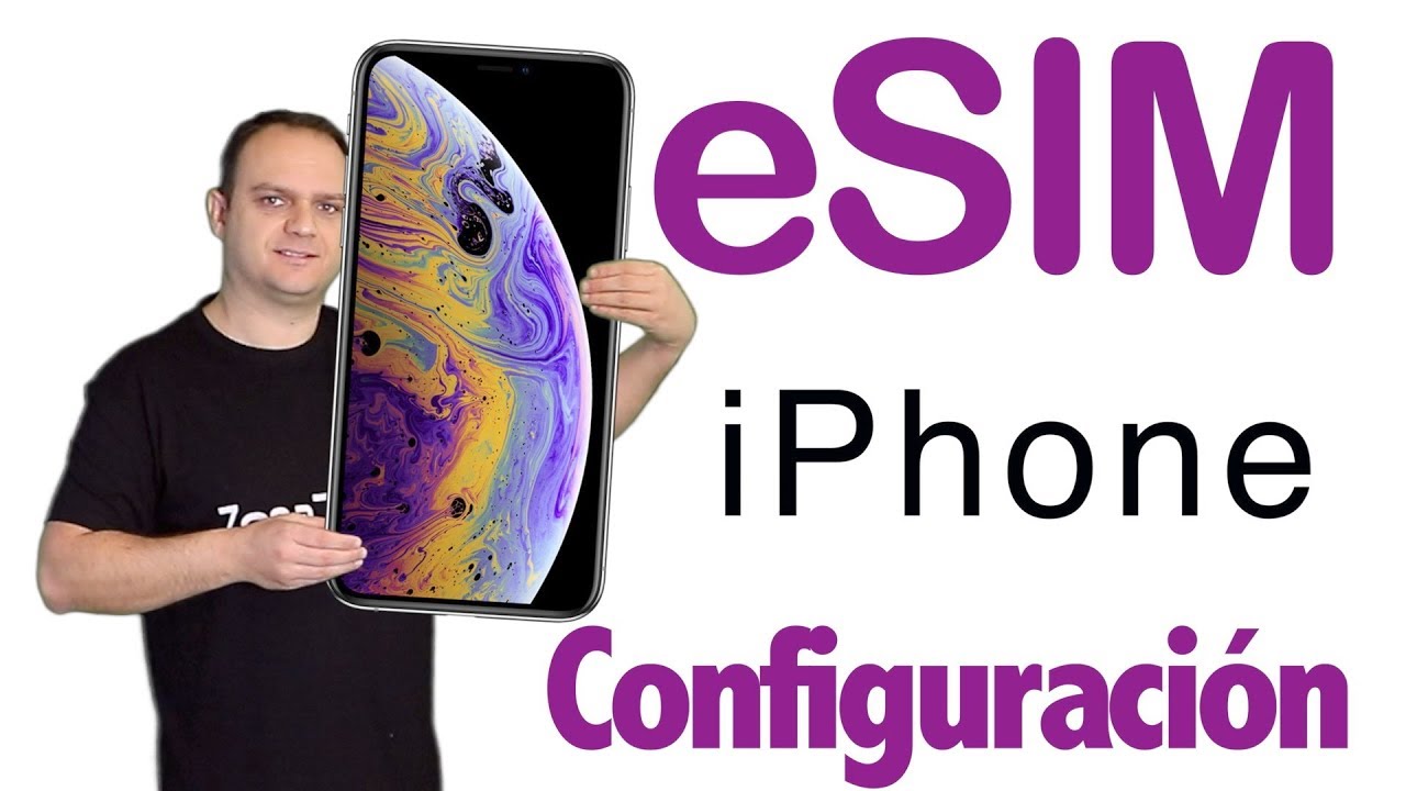 Configuración eSIM en iPhone