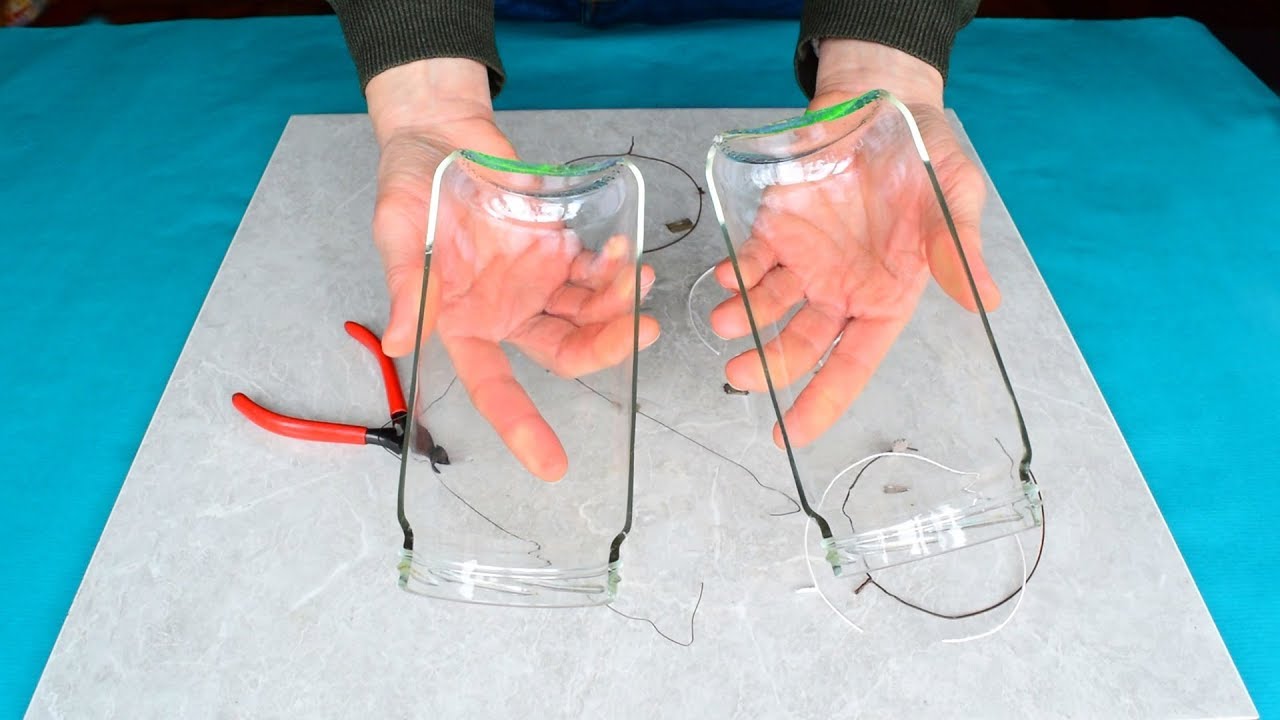 Cortar botellas y tarros de cristal (Nuevo método).