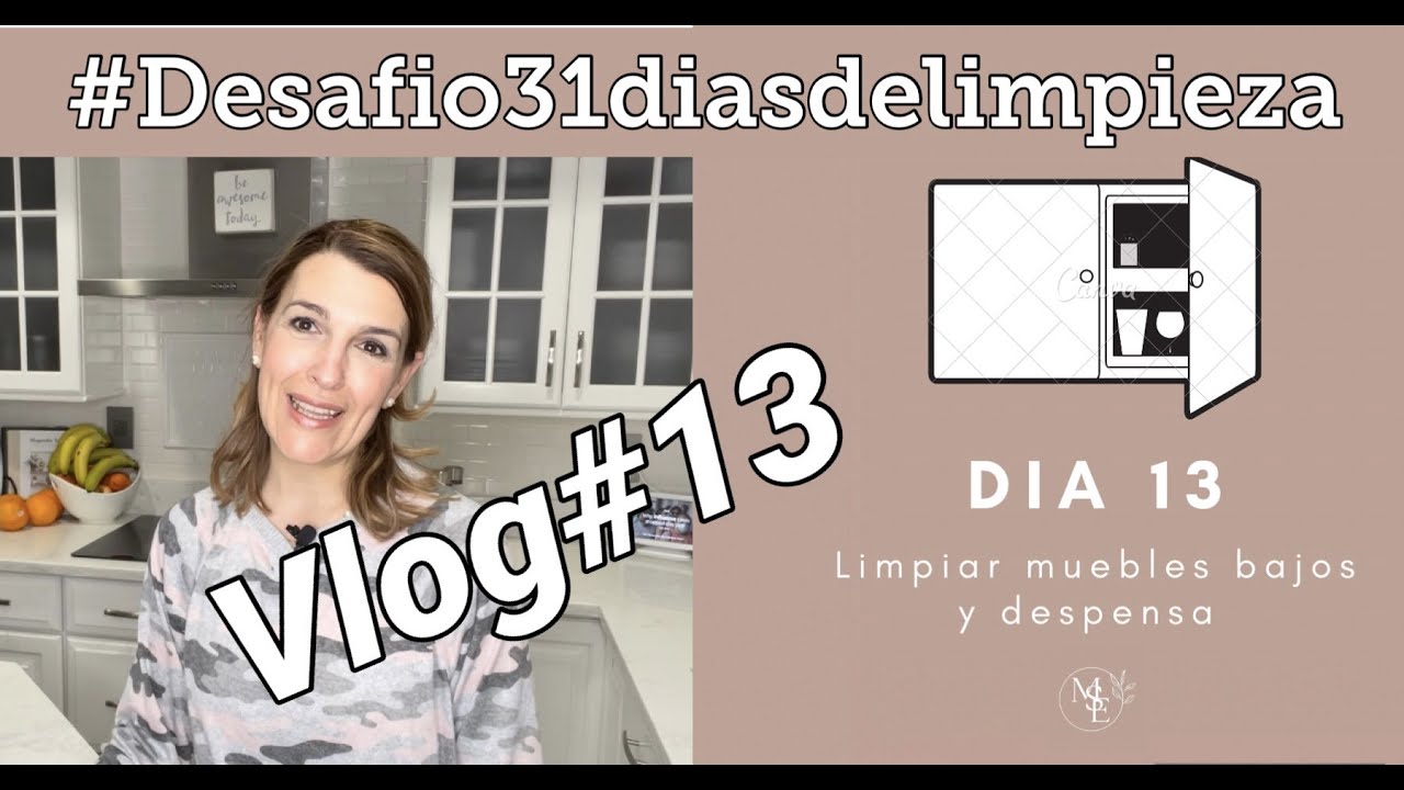#Desafio31diasdelimpieza/Vlog#13/Limpieza Muebles Bajos y DESPENSA/LIMPIEZA DE PRIMAVERA