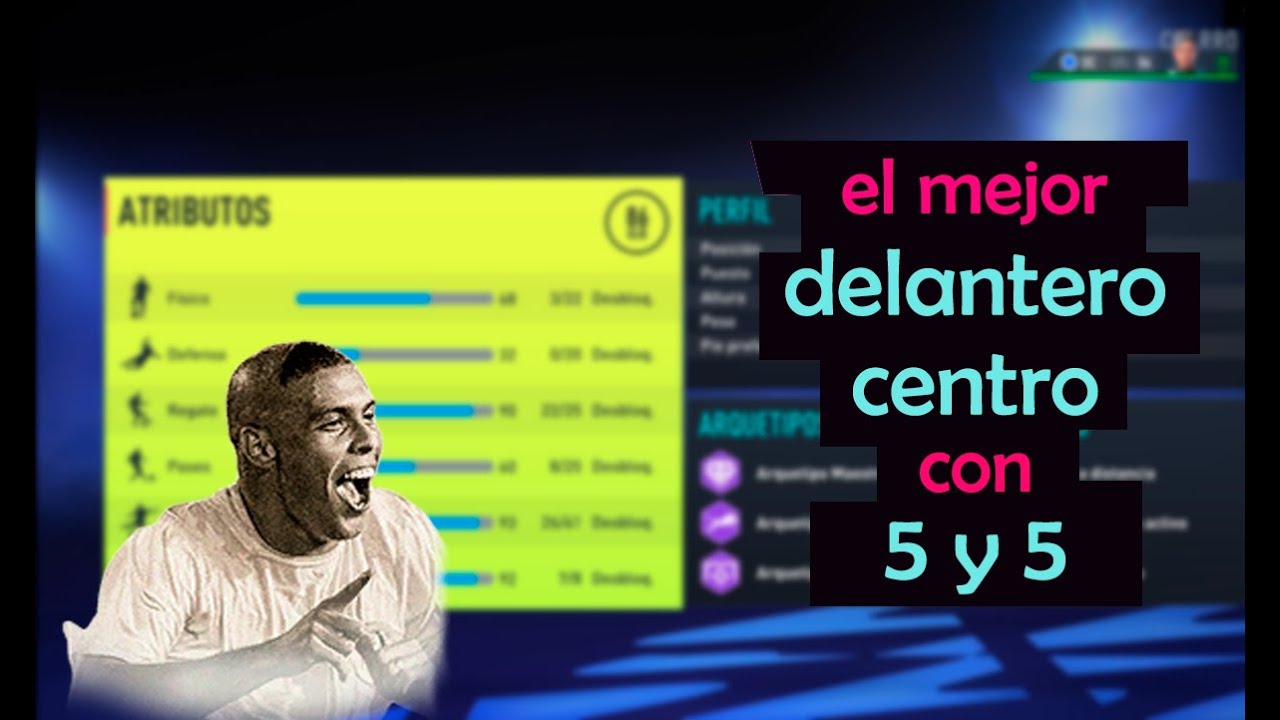 EL MEJOR DELANTERO CENTRO CON 5 Y 5 MODO CARRERA JUGADOR FIFA 22