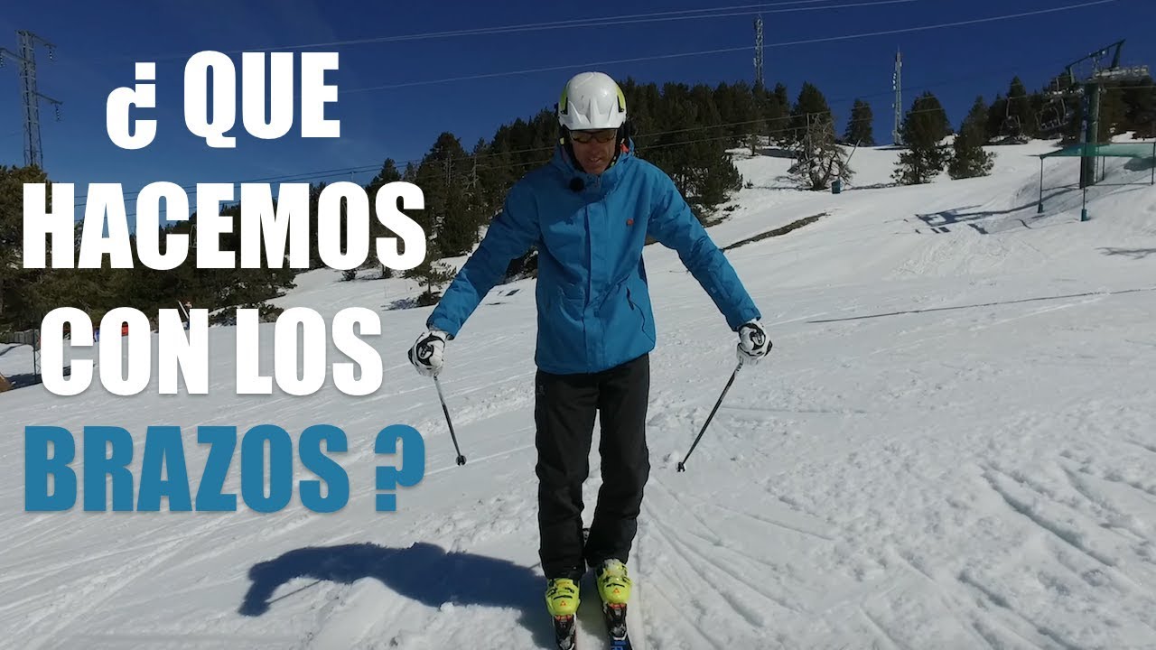 Esquí - ¿Qué hacemos con los brazos ?