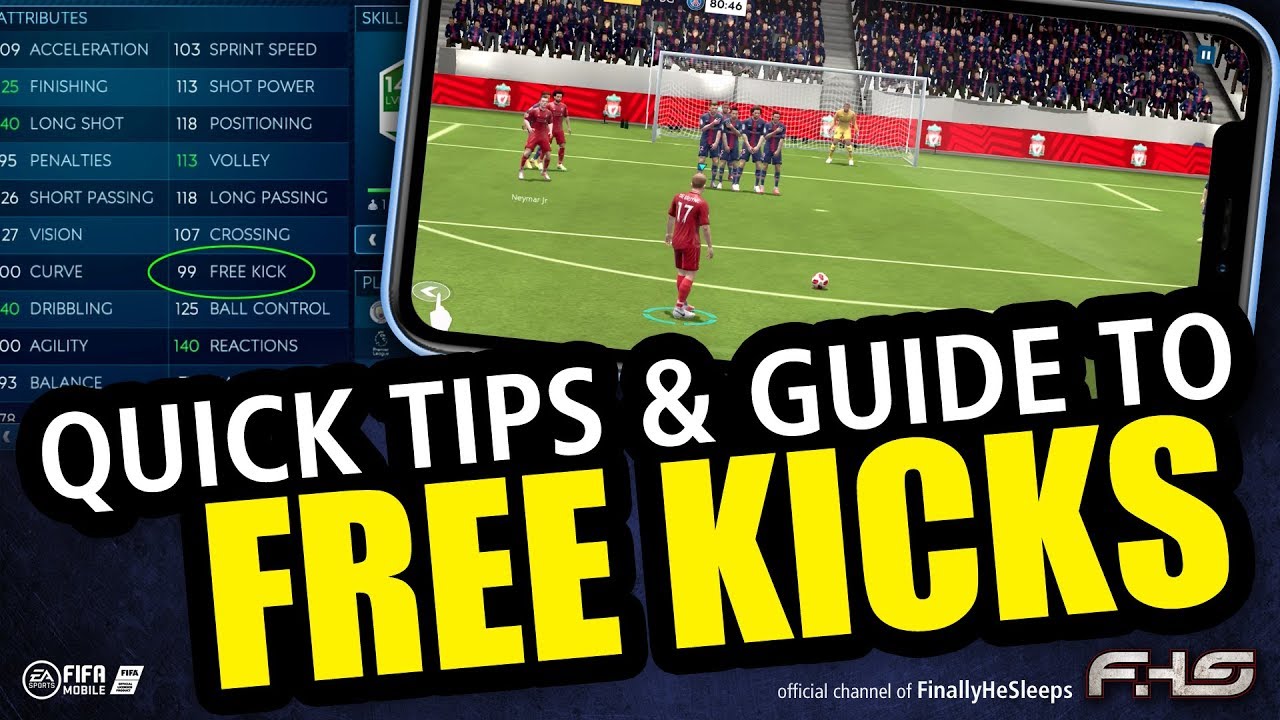 FIFA Mobile - Tips and Tricks for scoring Free Kicks