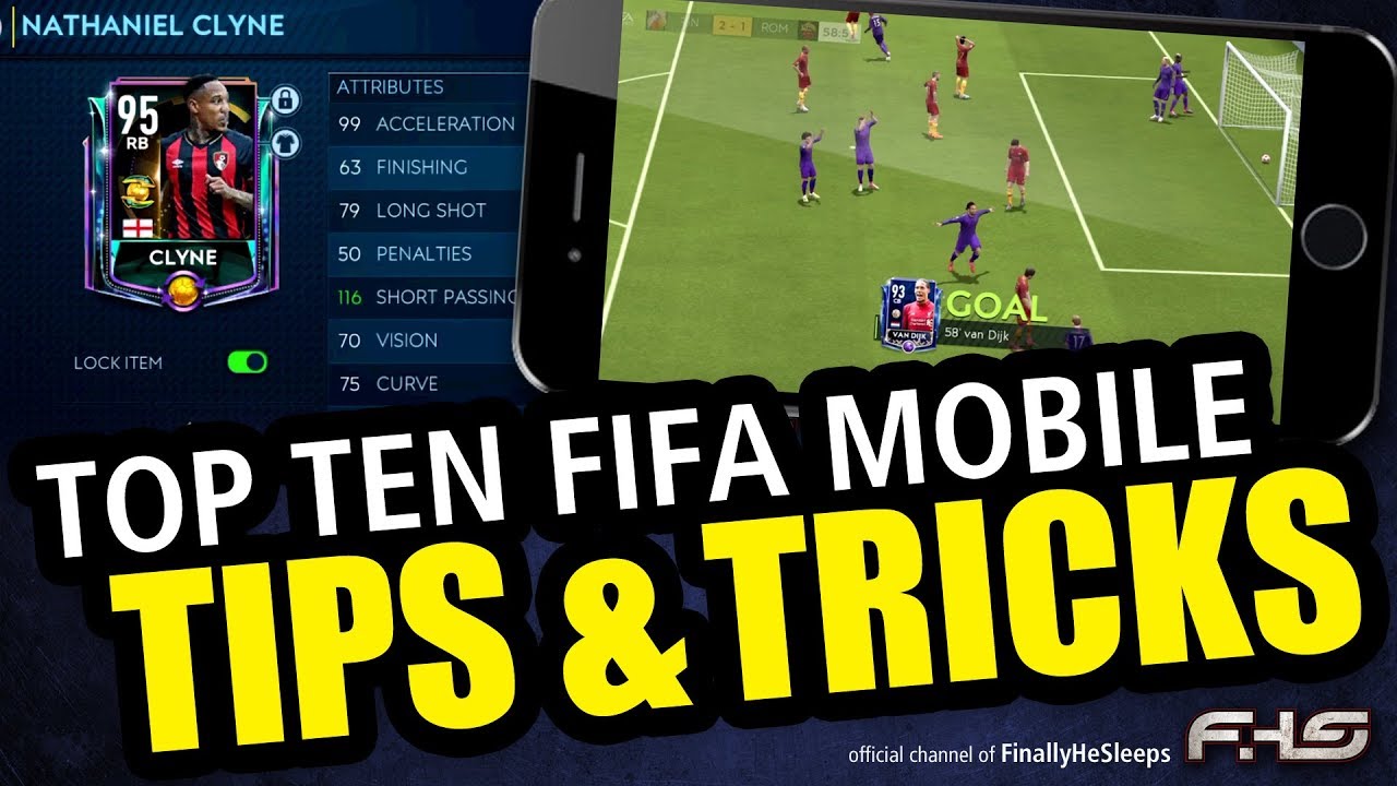 FIFA Mobile - TOP TEN TIPS and TRICKS - Gameplay, Squad building, Events, TotW, Scouting, more