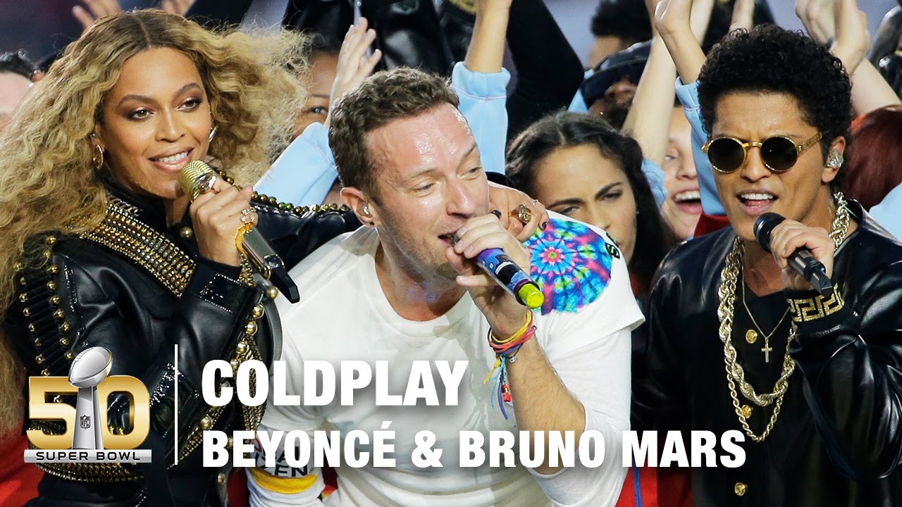 FULL Pepsi Super Bowl 50 de Coldplay feat. Beyoncé et Bruno Mars! | NFL