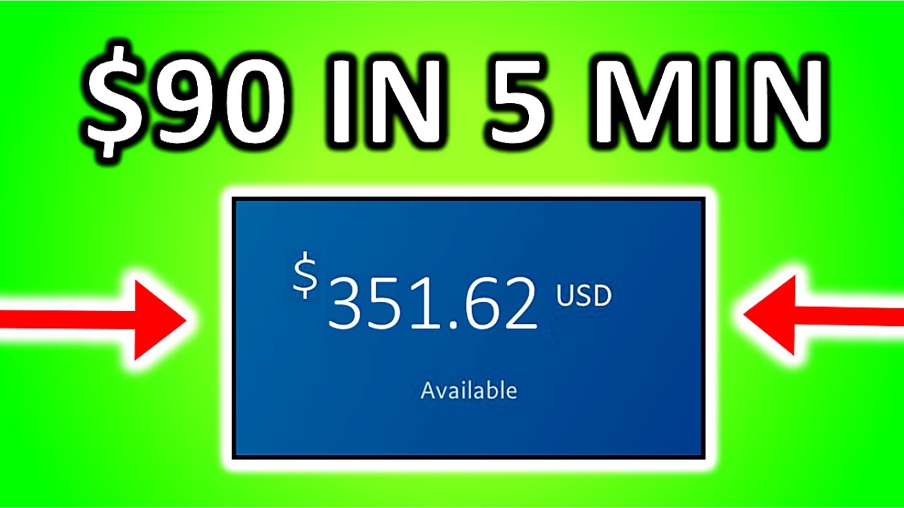 Gagnez 90,00 $ + PayPal Money RAPIDEMENT en 5 minutes seulement! Argent PayPal facile 2020 | Br...