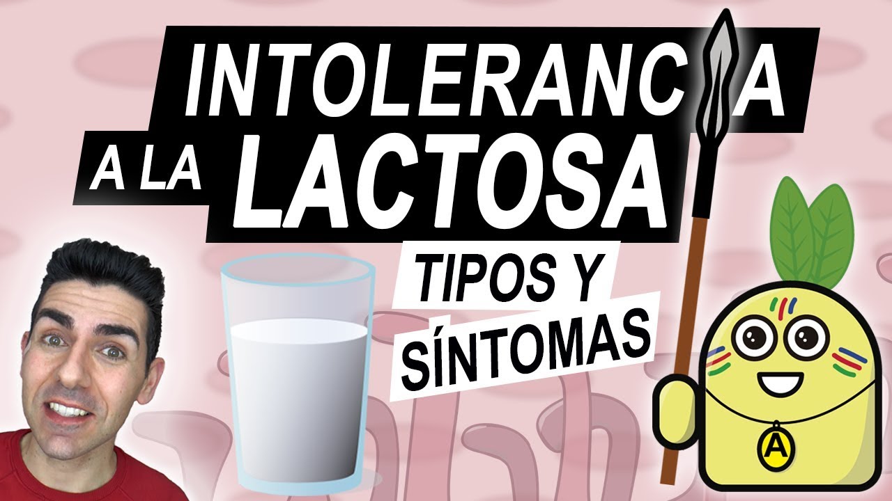 INTOLERANCIA A LA LACTOSA | Tipos y síntomas de un intolerante a la lactosa | ¿Qué es la lactasa?