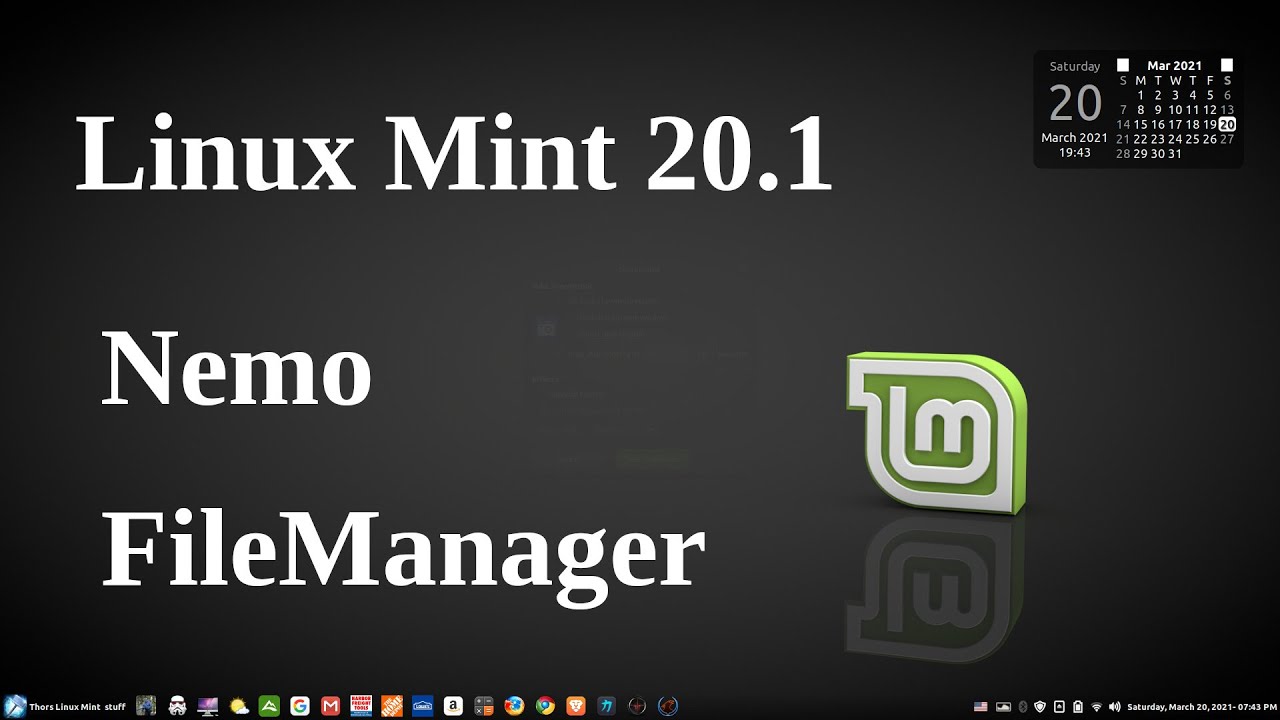 Linux Mint 20.1 Nemo file manager Advanced Tips. 【 2023 】 Mr Trucos