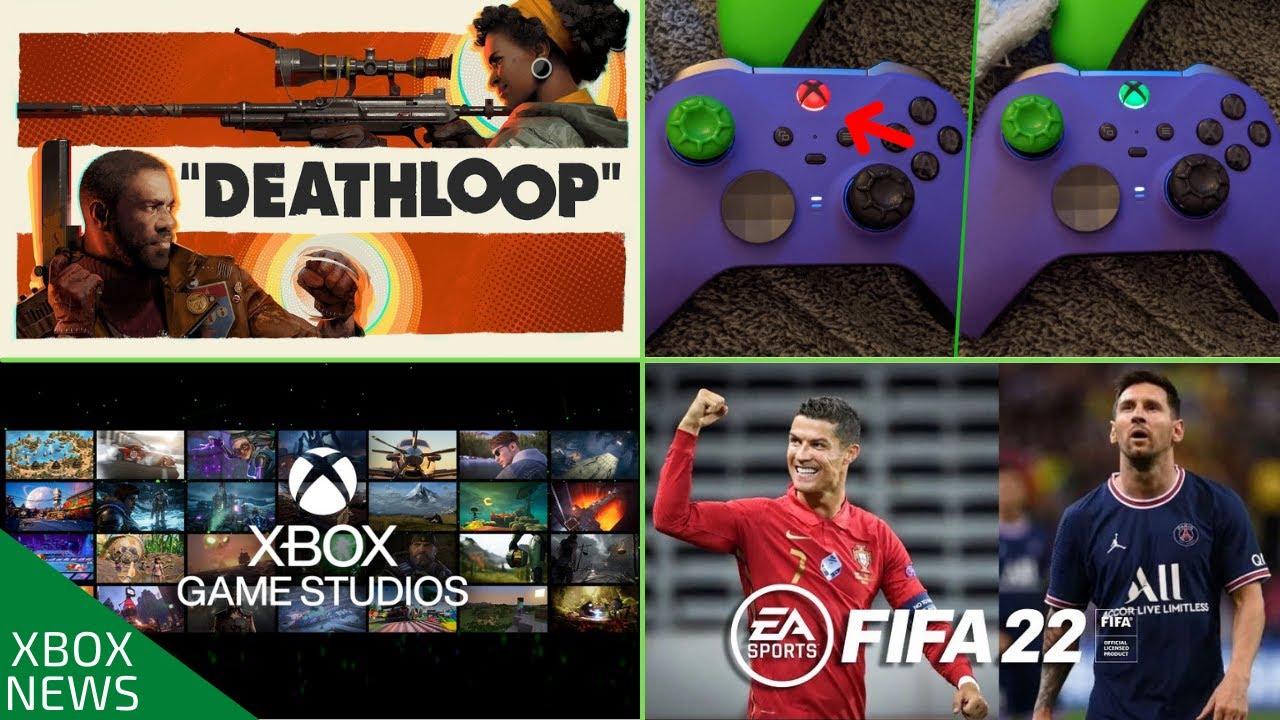 Messi vs Cristiano Ronaldo FIFA 22, Deathloop best PS5 exclusive, Xbox RGB Controller, XBOX Projects