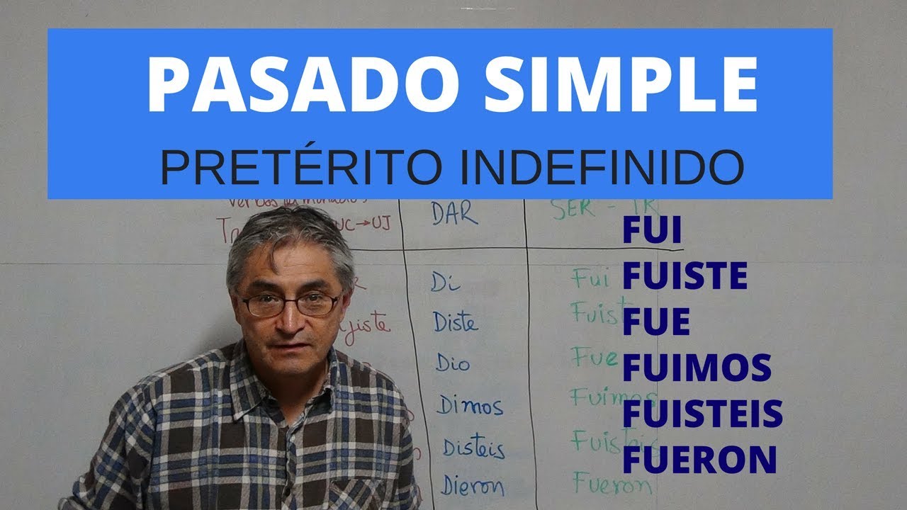 Pasado simple en español - Pretérito indefinido