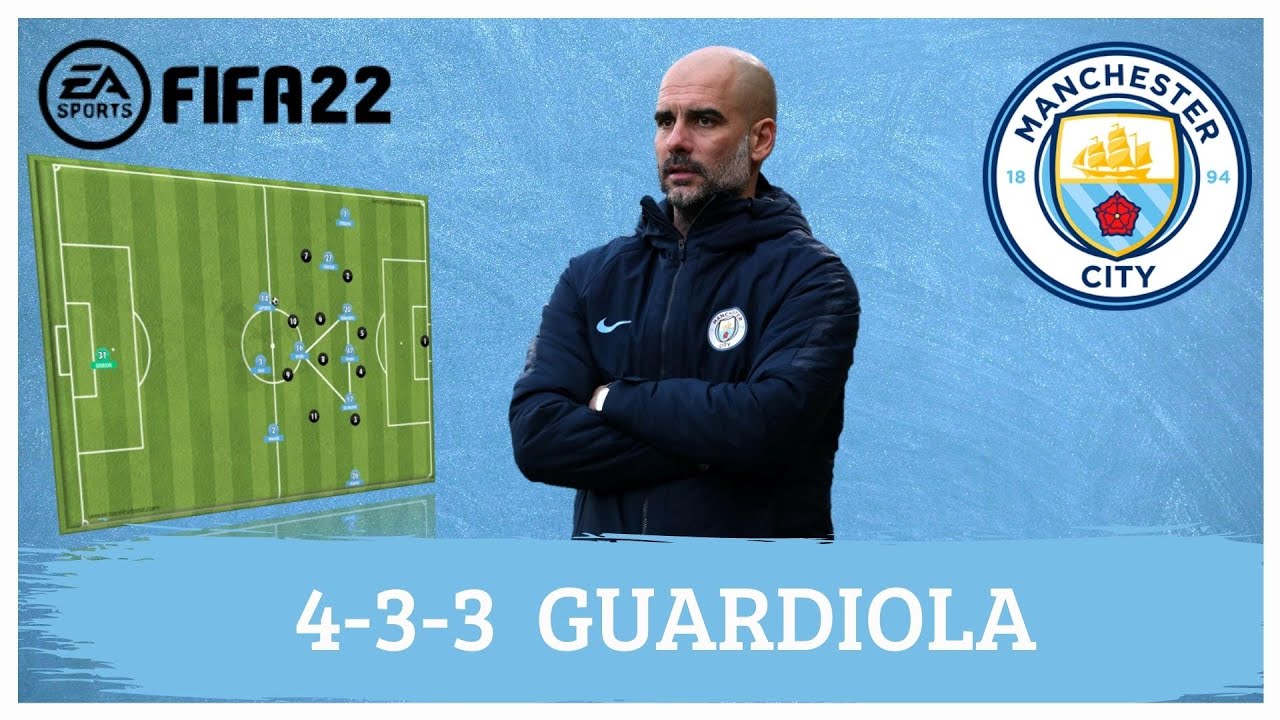 Pep Guardiola 4-3-3 Manchester City FIFA 22 |Tácticas|