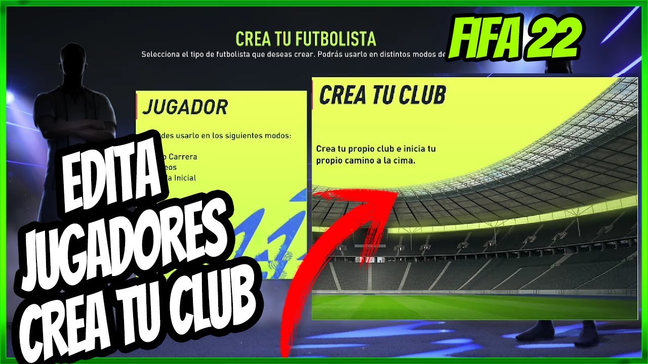 TRUCO ▶️ FIFA 22 ✅ Como JUGAR con mis JUGADORES CREADOS en MODO CARRERA Crea tu CLUB FÁCIL y RÁPIDO🚀
